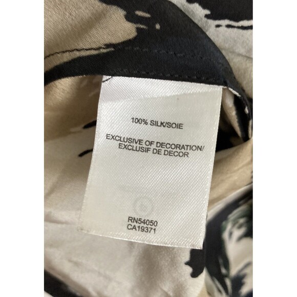 Robert Rodriquez Silk Animal Print Asymmetrical Dress 8 Women’s - Picture 8 of 14